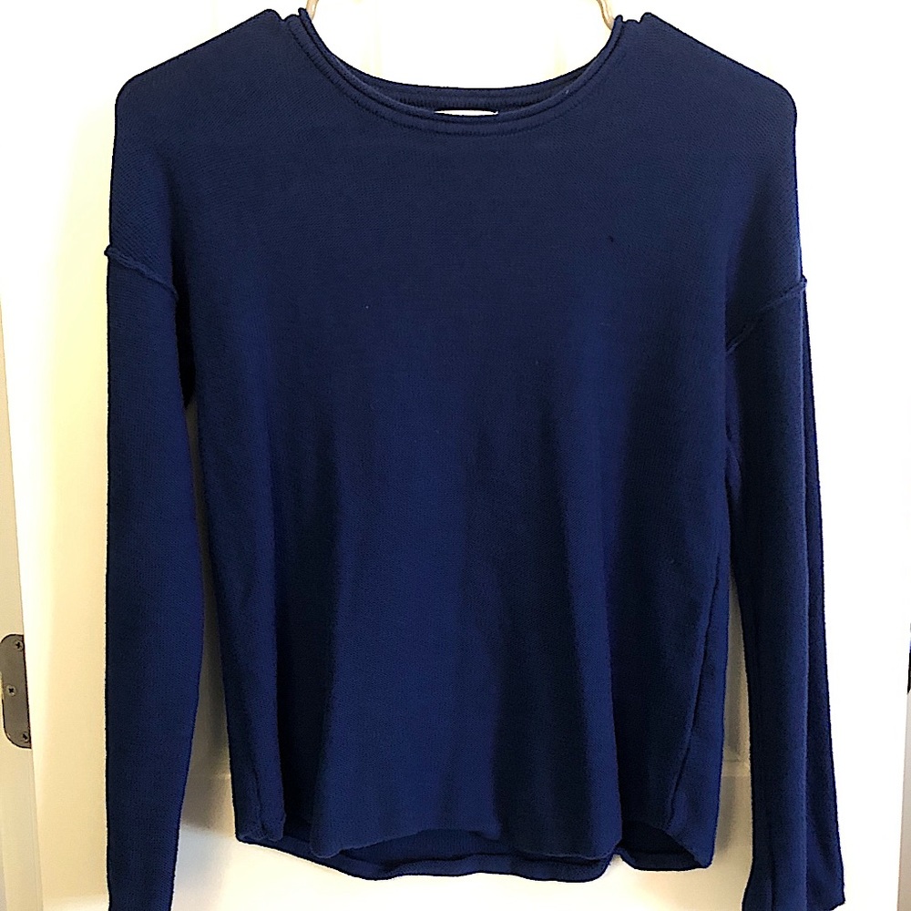 Girls Old Navy Blue Crewneck Sweater